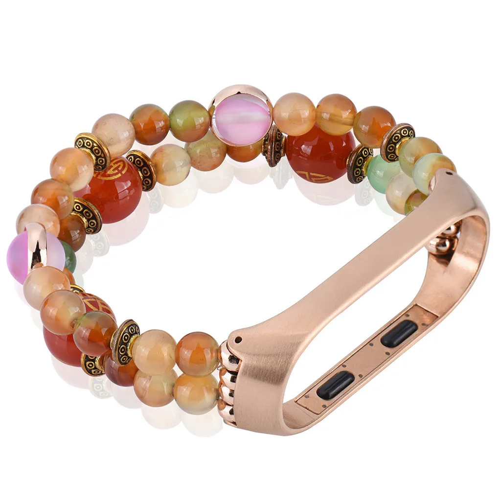 

Mi Band 4 Bracelet Metal Watch Band For Xiaomi Band 4 Pearl Wristband Metal Replace Wrist Strap Mi Band 4 Bracelet Metal C0711