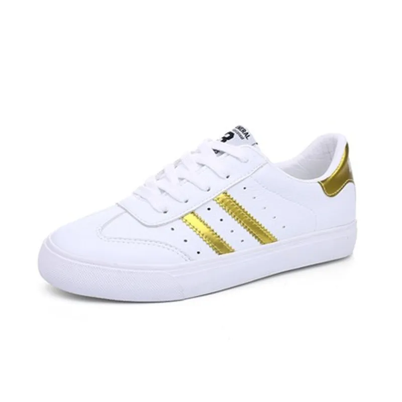 1 Femmes Blanc Américain Étudiantes Printemps De Femelle Chaussures Casual Et Vulcanisé Nouvelle 3 Plat 2 Sauvage Européen qEnUH6xn