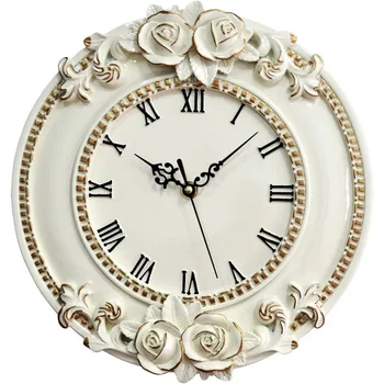 

Elegant creative European decorative wall clock quiet room Hotel Relais Dell'Orologio restaurant watch saat free shipping