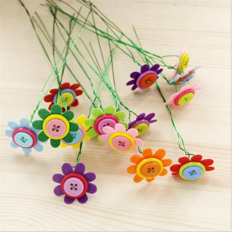 Button bouquet 3