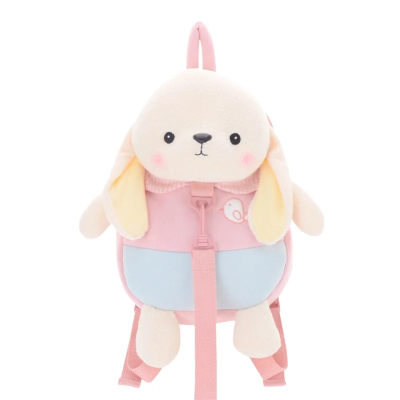 30CM Plush Bunny Backpacks for Kids Children Shoulder School Bag