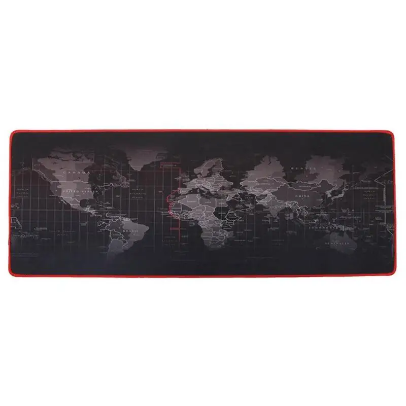 World Map Extra Large Mouse Pad Mat Natural Rubber Desktop Gaming Mousepad Large Mouse Pad Keyboard
