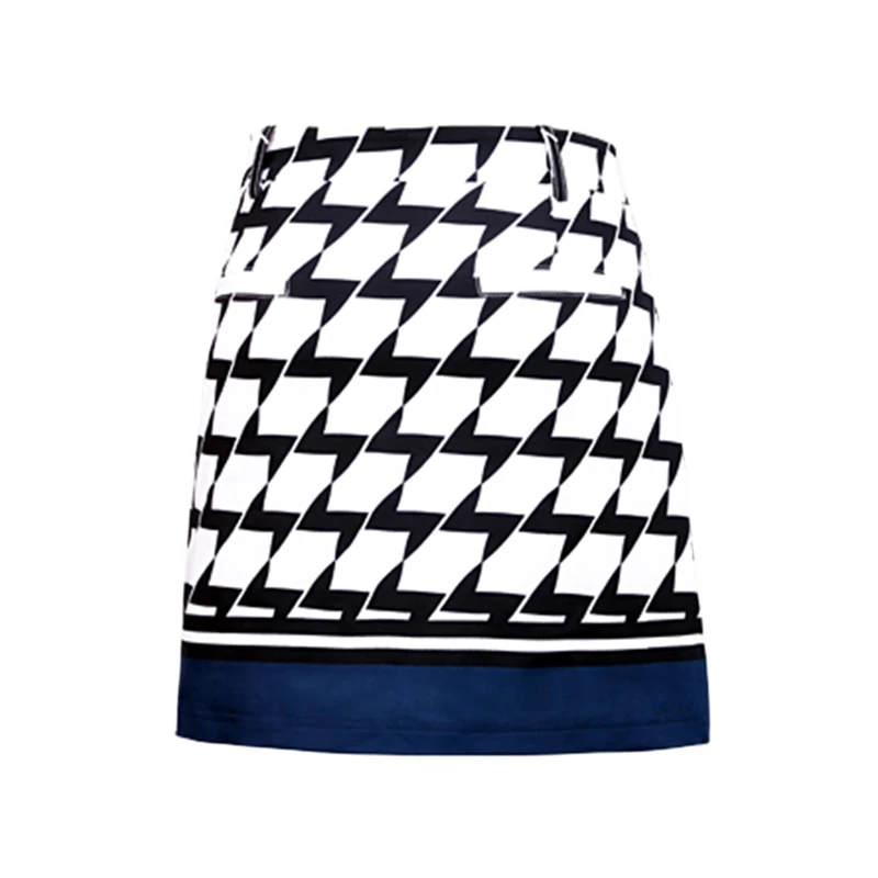 PGM Golf Skirt for Women Patchwork Nylon Summer Breathable Ladies Golf Clothing Tennis Sports Skirts Women Golf Wear Skirt