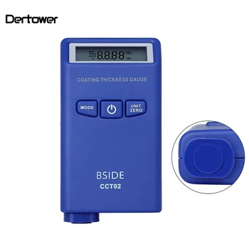 

Digital Coating Thickness Gauge Mini Car Paint Thickness Meter Film Auto Paint Coating Tester Eddy current(F+N) Measurement Tool