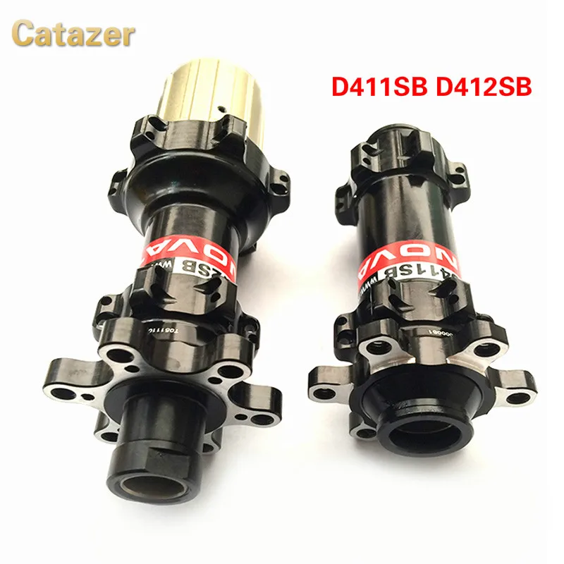 

Novatec D411SB D412SB Aluminum MTB Bike XC Racer Disc Hub 15mm 12x142mm thru axle for SHIMAN0 or scram XD Straight Pull