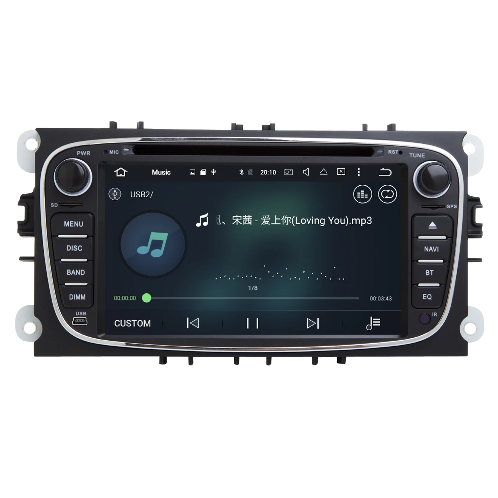 Clearance Android 9.0 car DVD Radio Multimedia Player for Ford Focus Audio GPS Video Stereo Navigation Headunit 16
