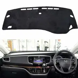 Для Honda Odyssey 2014 2015 2016 2017 2018 2019 фланель Dashmats приборной панели крышки тире колодки коврик в машину козырек от солнца RHD