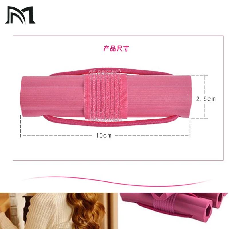 Self adhesive plastic sponge hair rollers Sleep flexi rods hair curlers rollers magic Hairdresser hair curlers tool sleep styler Self adhesive plastic sponge hair rollers Sleep flexi rods hair curlers rollers magic Hairdresser hair curlers tool sleep styler
