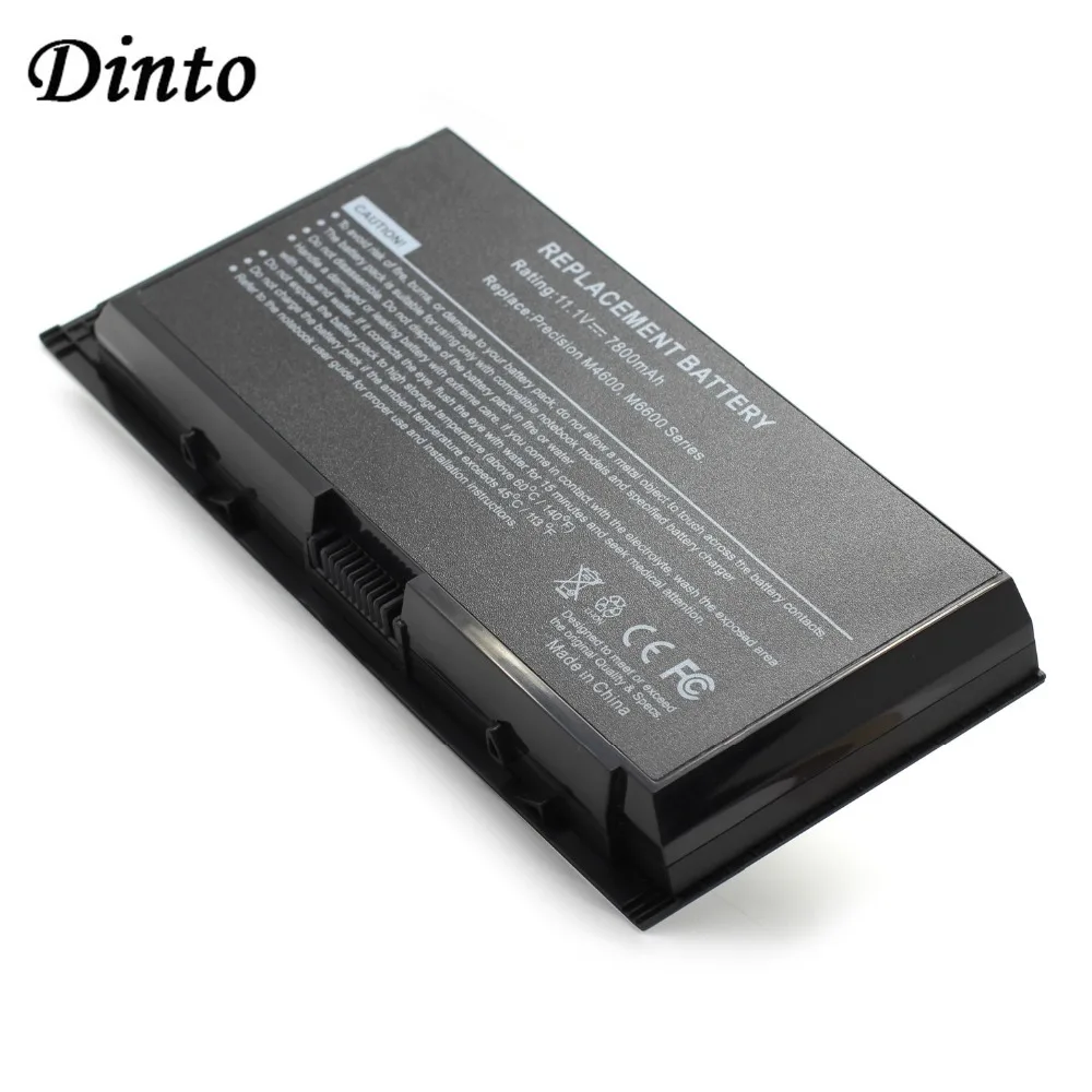 Аккумулятор Dinto 11 1 В 7800 мАч для ноутбука DELL Precision M4600 M4700 M4800 M6700 M6600 PG6RC FV993 R7PND T3NT1 FJJ4W
