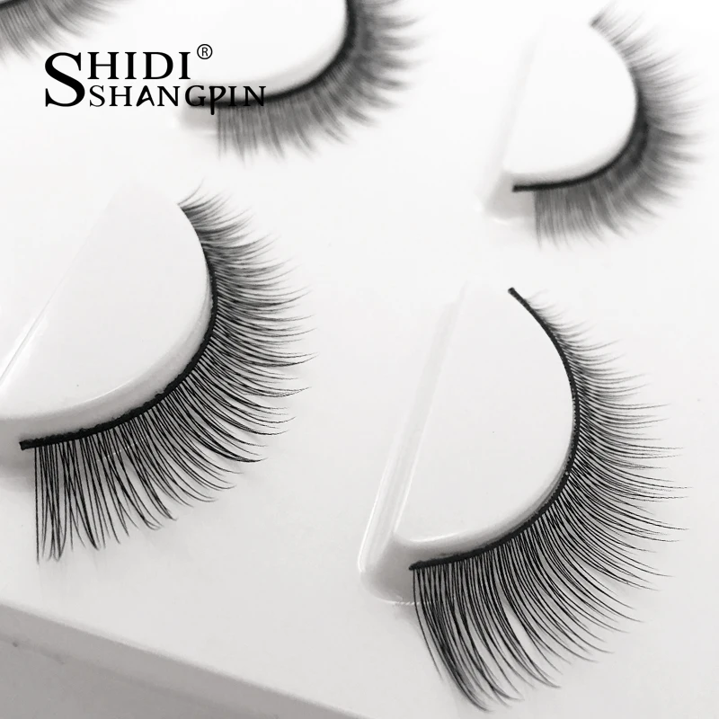 

3 Pairs Natural False Eyelashes Eyelash Extension Full Strip Lash Makeup Tool Maquillage Cilia Cilios Eye Lashes Faux Cilios