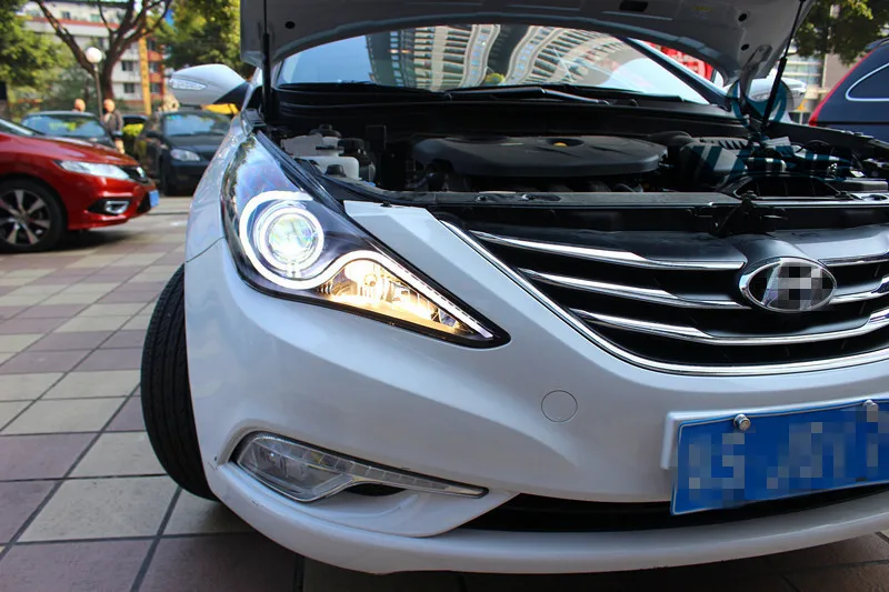 Hyundai sonata yf тюнинг фары
