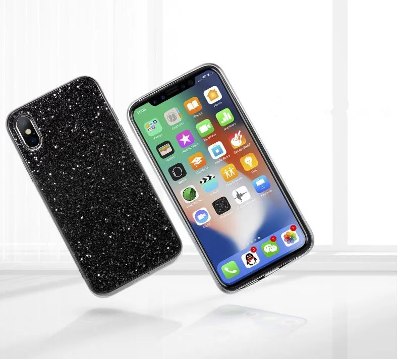 Чехол с блестящими блестками для iPhone 11 X XR XS max 11 pro max чехол для iPhone 7 plus 8 plus 6 6s Plus Funda coque