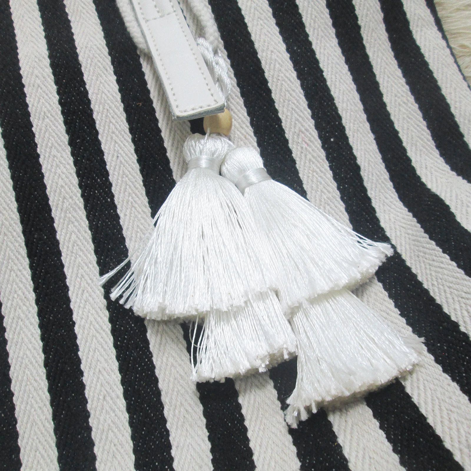 المعتاد قماش حمل حقيبة المرأة عارضة كبيرة قدرة النسيج الأعلى مقبض حقيبة الإناث مخطط هامش اليومية يد الوسام حقيبة المتسوق