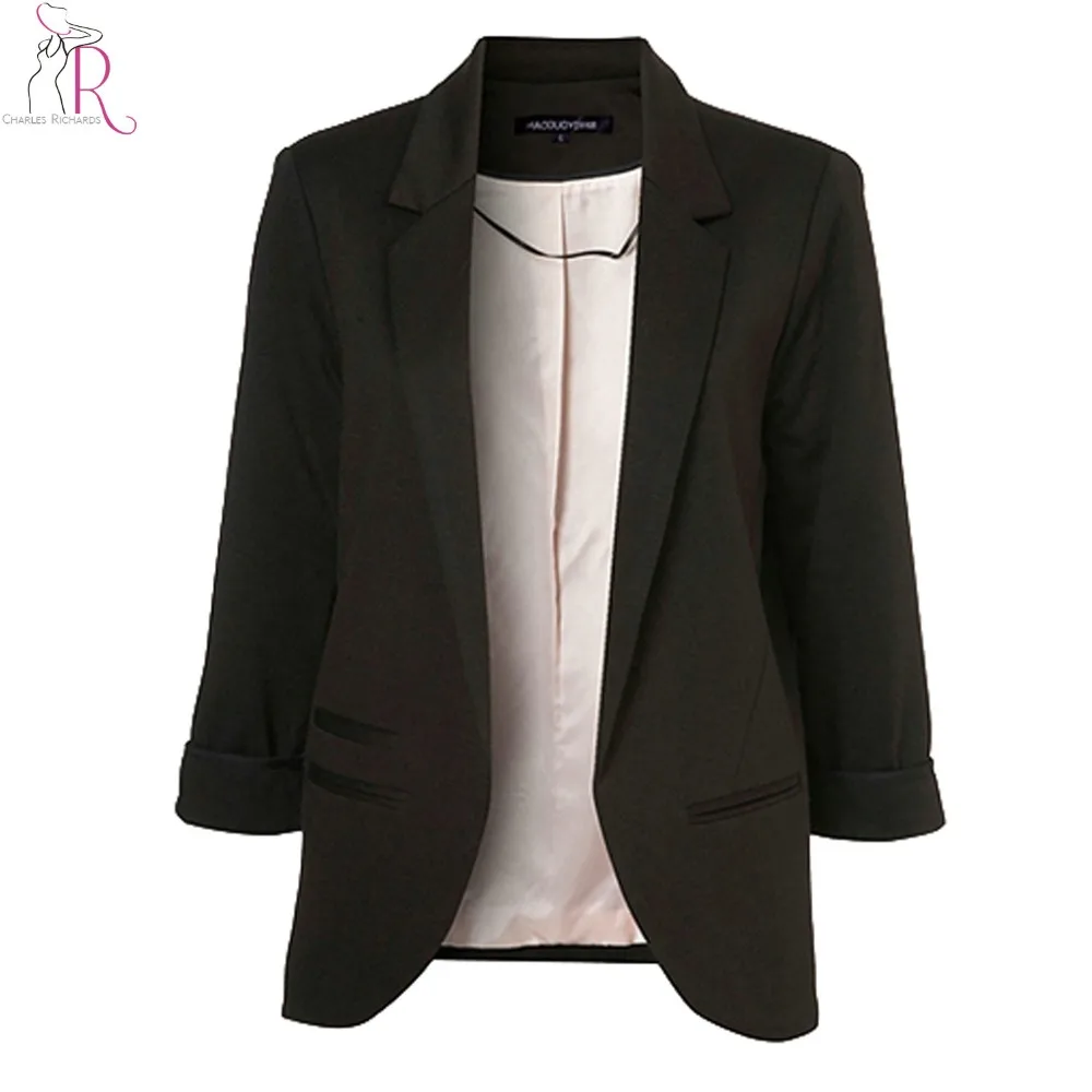 Campana de volantes para mujer Frill señoras Peplum Blazer Chaqueta Top de manga nuevo Reino Unido
