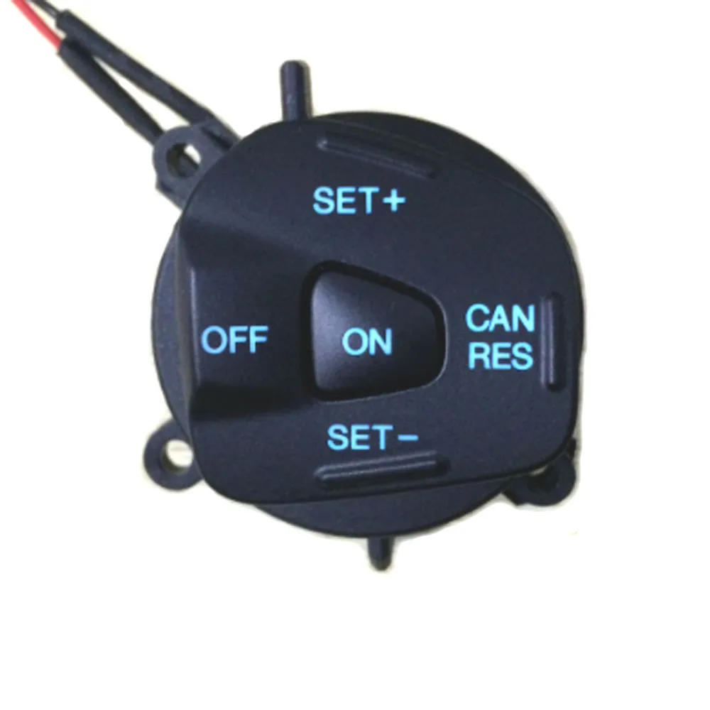  blue led multifunction steering wheel button cruise control switch and cable for Ford Fiesta MK7 MK - 32848163981