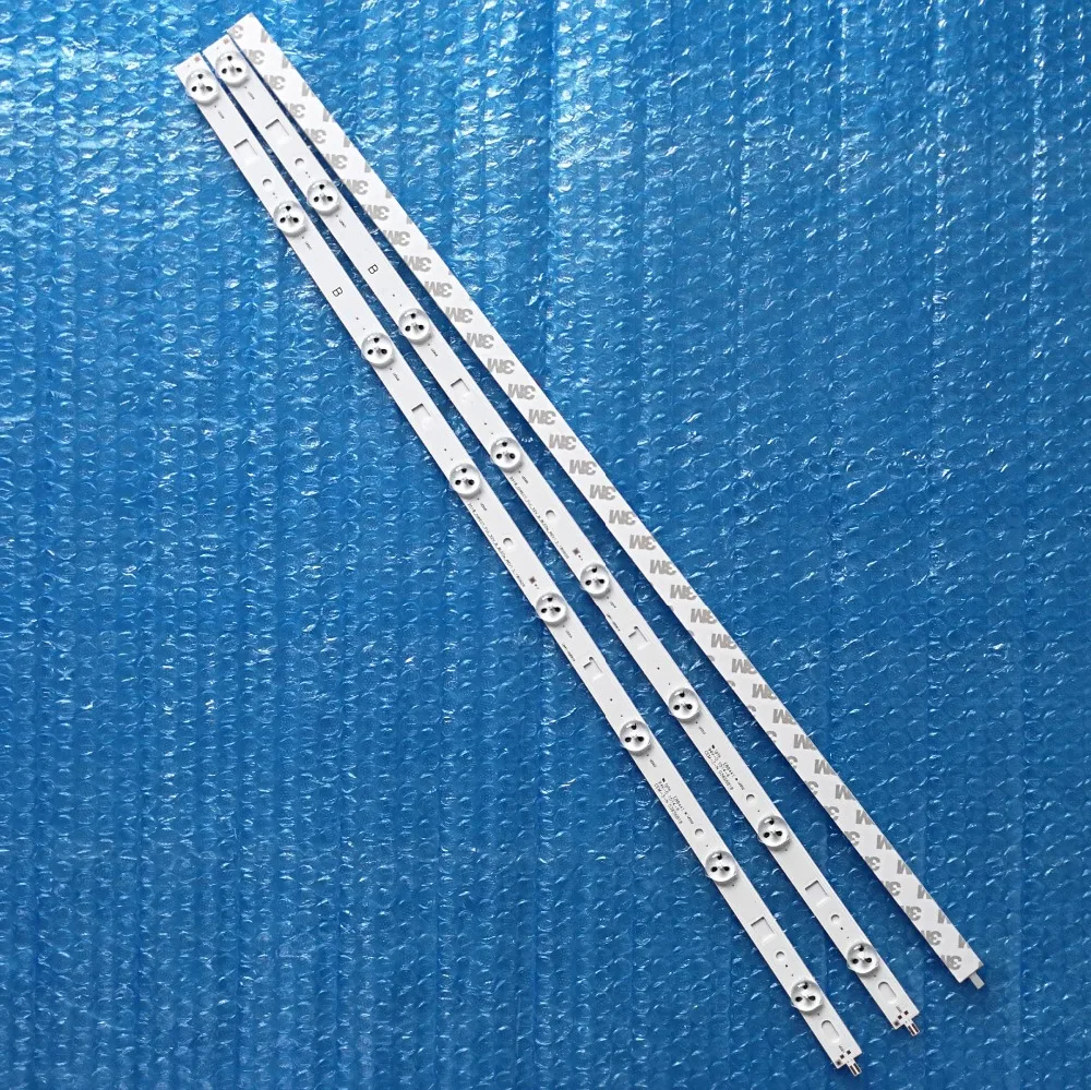

3PCS/set New LED Strip Replacment for Sony 32"TV for SAMSUNG_2014_SONY_DIRECT_FIJL_32V_A3228_8LEDs_REV1.2_140404 8 LEDs 612mm
