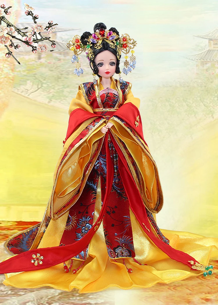 Fortune Days East Charm 1/6 кукла древний костюм кукла Dou Yi Fang 35 см с макияжем высокое качество Изысканная Подарочная коробка игрушки кукла