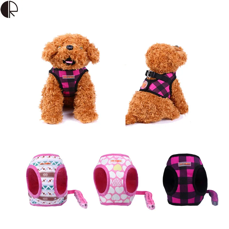 Fashion Comfortable Cloth Pet Small dog harness Leash Chihuahua Pet