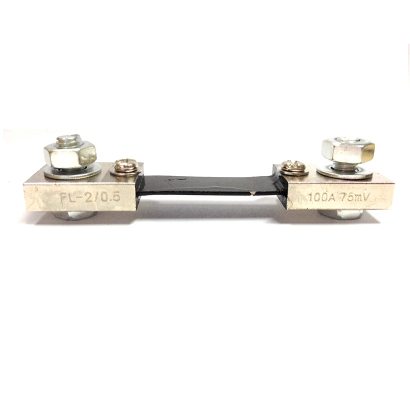 

DC 100A/75mV Shunt Resistor For DC100A Ampere Meter Ammeter
