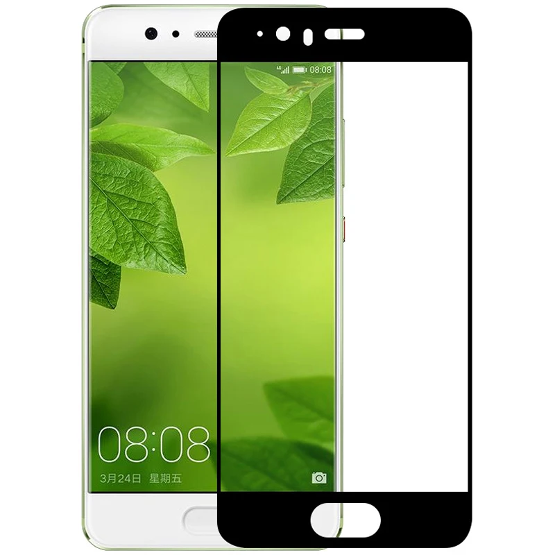 Полное покрытие закаленное стекло для Huawei Ascend P10 Plus P9 Lite P8 V9 P20 Honor 8 Защитная пленка