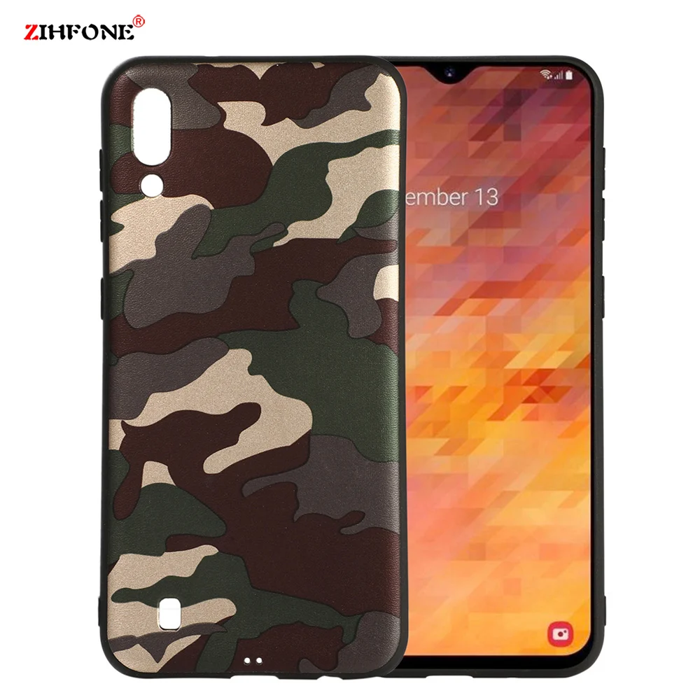 

Fundas Army Camo Camouflage Case sFor Samsung Galaxy M10 Case Soft TPU Silicone Phone Case Back Cover On Samsung Galaxy M20 Case