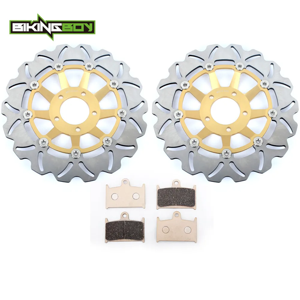 BIKINGBOY для Suzuki GSX R 600 W 92 93 GSXR 750 88 89 90 91 1100 1989 1992 передние тормозные диски роторов
