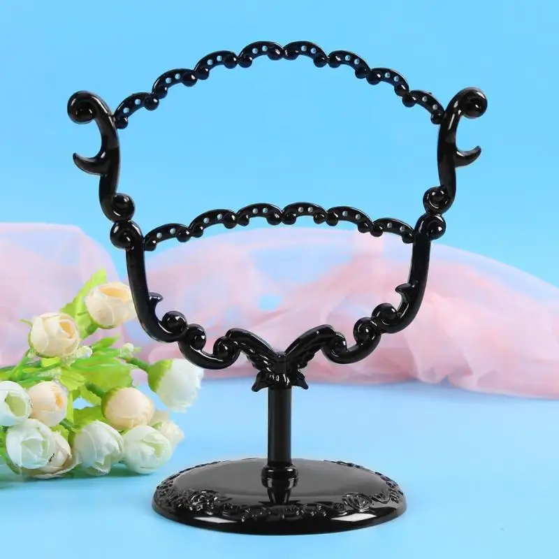 Fashion Plastic Jewelry Organizer Earring Holder Jewelry Tree Display Stand Holder For 28 Holes Studs Earring Holder Show Rack Fashion Plastic Jewelry Organizer Earring Holder Jewelry Tree Display Stand Holder For 28 Holes Studs Earring Holder Show Rack
