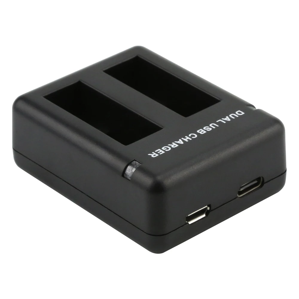 Зарядное устройство с двумя портами для GoPro Hero 7 6 5 Black camera 3 way USB 3 слота зарядное устройство для аккумулятора Go pro Hero Cam аксессуары