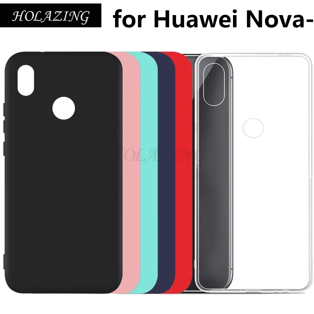 

Anti-Finger Scratch Resistant Clear Transparent Soft Silicone TPU Case For Huawei Nova 2 5.0" Thin Protective Skin Cover
