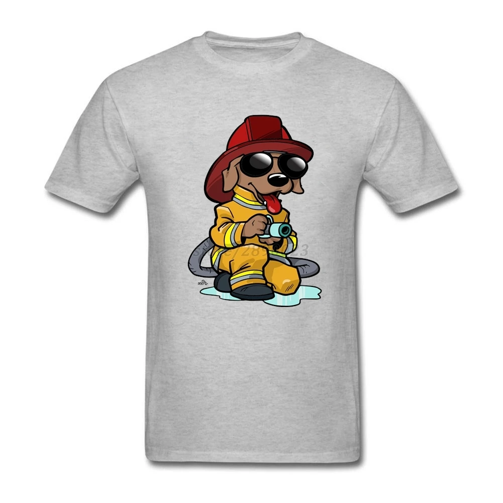 Размера плюс для пожарных с героями мультфильма Щенячий Swag Мужская футболка