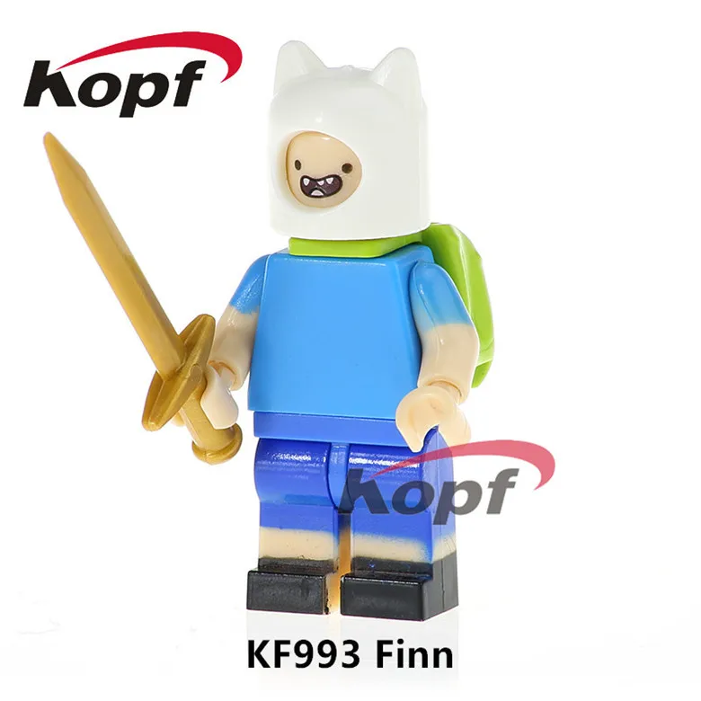 

20Pcs Building Blocks Adventure Time Super Heroes The Human Finn Annabelle Bricks Children Collection Toys Kids Gift KF993