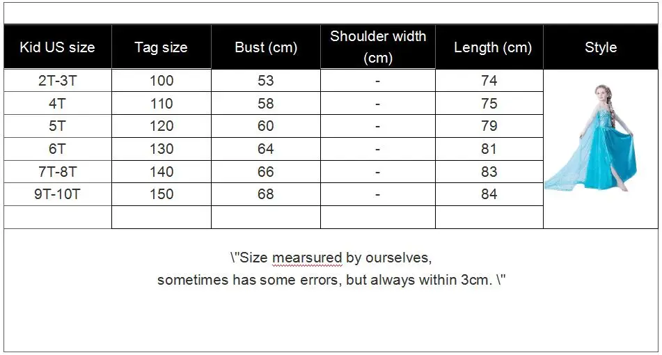 CuilinKailan/платье Анны и Эльзы; Детский карнавальный костюм принцессы Софии; платья Снежной Королевы для маленьких девочек; Рождественская одежда