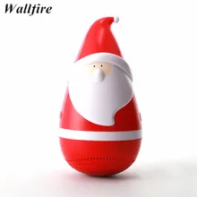 Wallfire Рождественская неваляшка Санта Клаус Беспроводная Bluetooth стереоколонка развивающие игры для детей игрушки рождественские подарки для детей