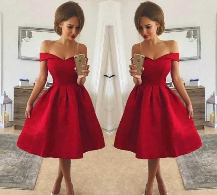 

2019 Short Cocktail Dresses Pleats A Line Homecoming Party Dresses For Girls With Lace Appliques One Shoulder Graduation Gowns