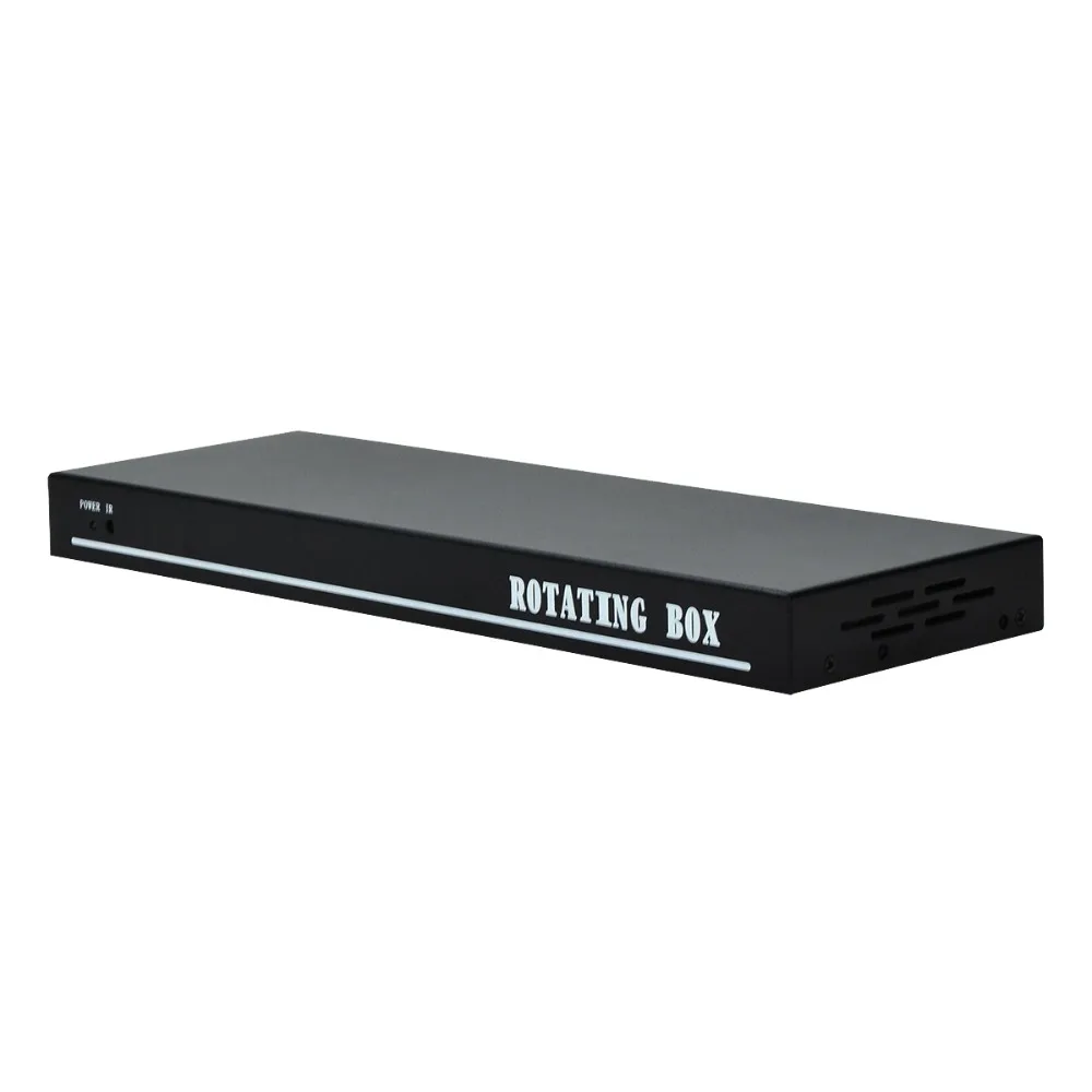 ISEEVY видео вращающаяся коробка поддержка HDMI DP VGA DVI входов повернуть на 90 270