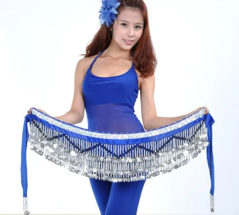Beautiful NEW Belly Dance dancing Waist Chain Hip Scarf Costume
