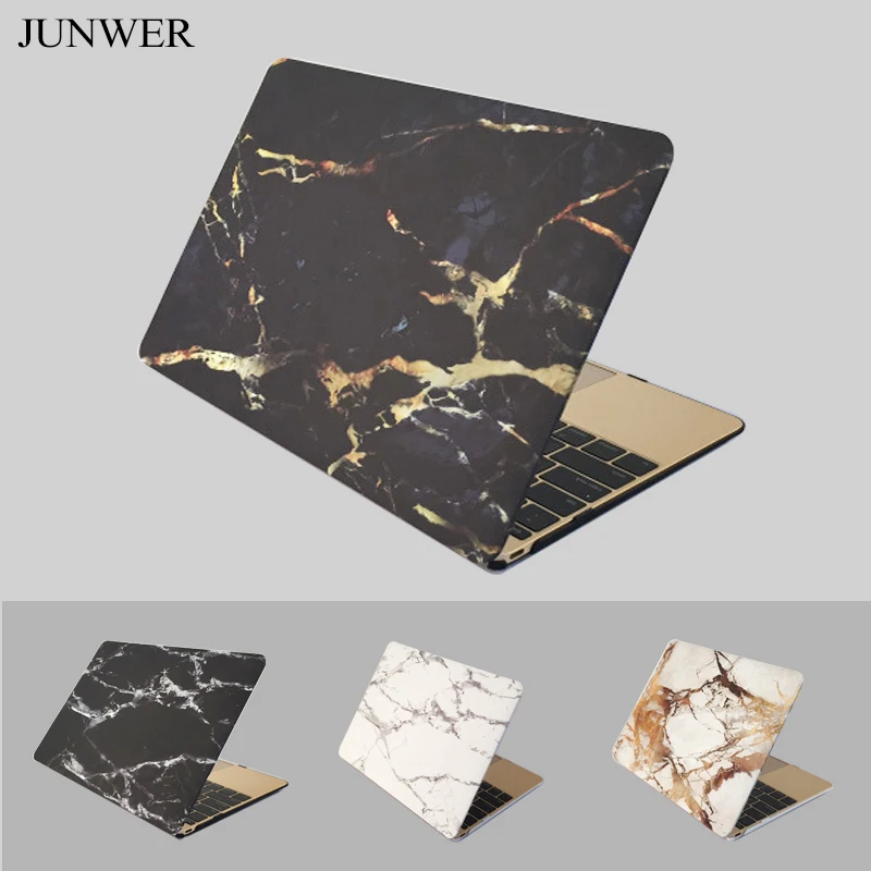 Marble Texture Case For Apple Macbook Air Pro Retina 11 12 13 15 laptop bag case For Macbook Air 13 case Pro 13 Retina13 15 case