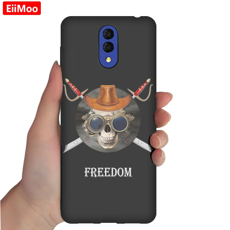 EiiMoo Soft TPU Silicone Case Cover For Alcatel 3L Case 5039 5039D Cute Cartoon Phone Back Coque For Alcatel 3L Case - Цвет: 31