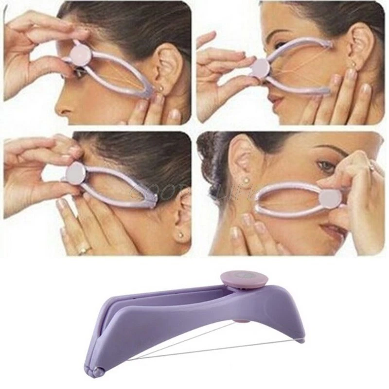 Manually Threading Face Body Neck Upper Lip Hair Removal Epilator Beauty Tools Female Facial Back Spa Hair Removal New