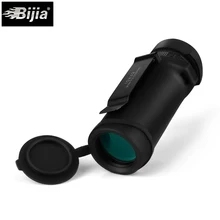 Bijia 10x32 poderoso náutico privado monocular 2 cores lente óptica bak4 prisma telescópio com clipe