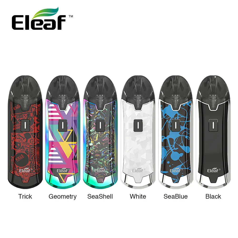 Новый Eleaf Tance Max Pod Kit 1100 мАч встроенный аккумулятор с емкостью 2 мл/4 мл подходит для