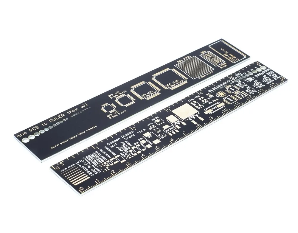 

PCB Ruler For Electronic Engineers For Geeks Makers For Fans PCB Reference Ruler PCB Packaging Units v2-6 I72 PCB Rule