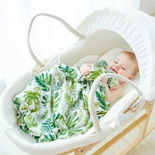 Buy 175g 70% Bambon Fiber 30% Cotton Baby Muslin Blankets Bedding Blanket Soft Breathable For Newborn Swaddle MultiFunctions Wrap Free Shipping