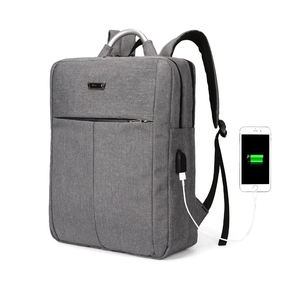 USB Charging Laptop Backpack Business Casual School Work Computer Bag Multi Function for Men and ...