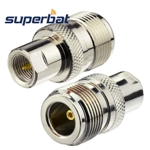 Superbat N to FME адаптер N Jack to FME прямой штекер мужского типа RF коаксиальный разъем с адаптером