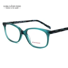 Классический красочный дизайн для женщин и мужчин ацетатные оптические оправы Rx очки для чтения при близорукости доступная оптическая рамка для очков очки CMG7098