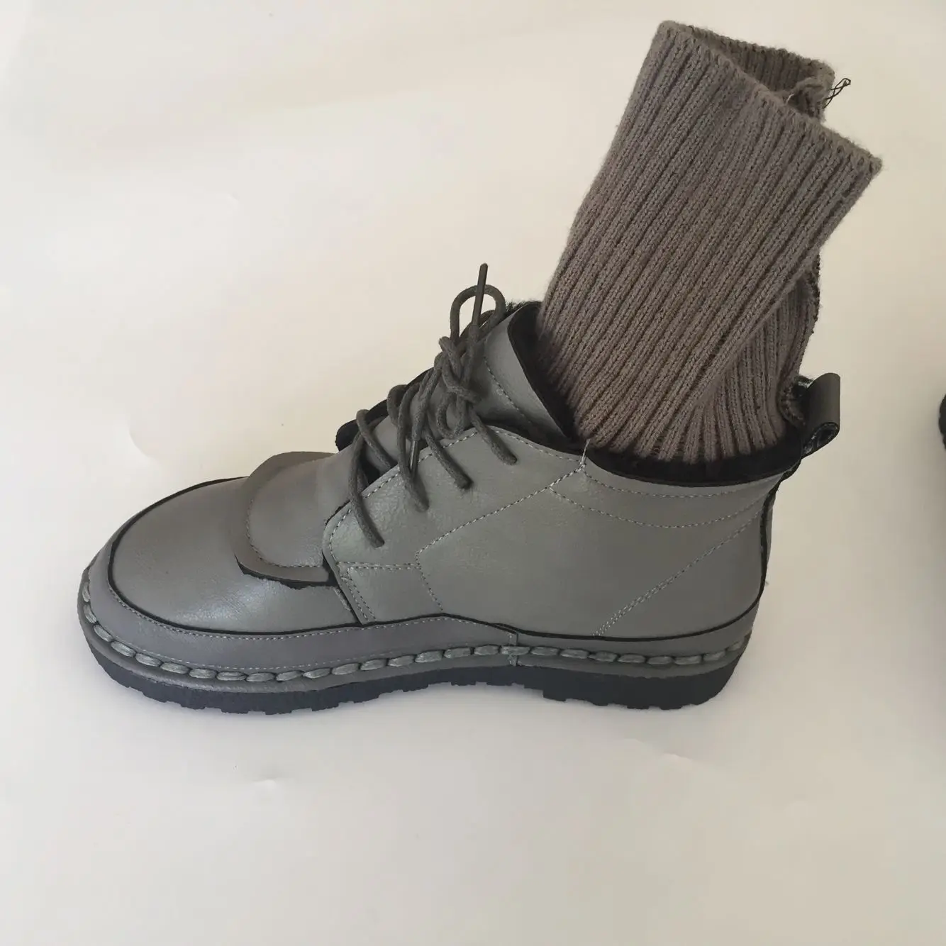 Careaymade-2017 new Mori girl style PU boots, pure handmade short boots , casual Martin women's flat Boots,4 colors Careaymade-2017 new Mori girl style PU boots, pure handmade short boots , casual Martin women's flat Boots,4 colors