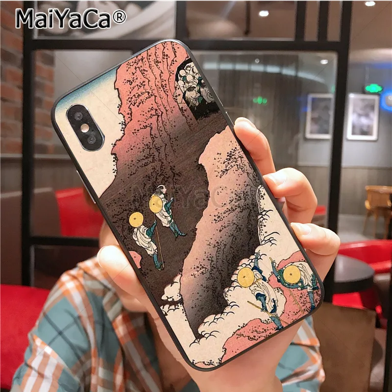 MaiYaCa Hokusai большая волна чехол для телефона iphone 11 Pro X 8 7 6 6S Plus 5 5S SE cass - Цвет: 8