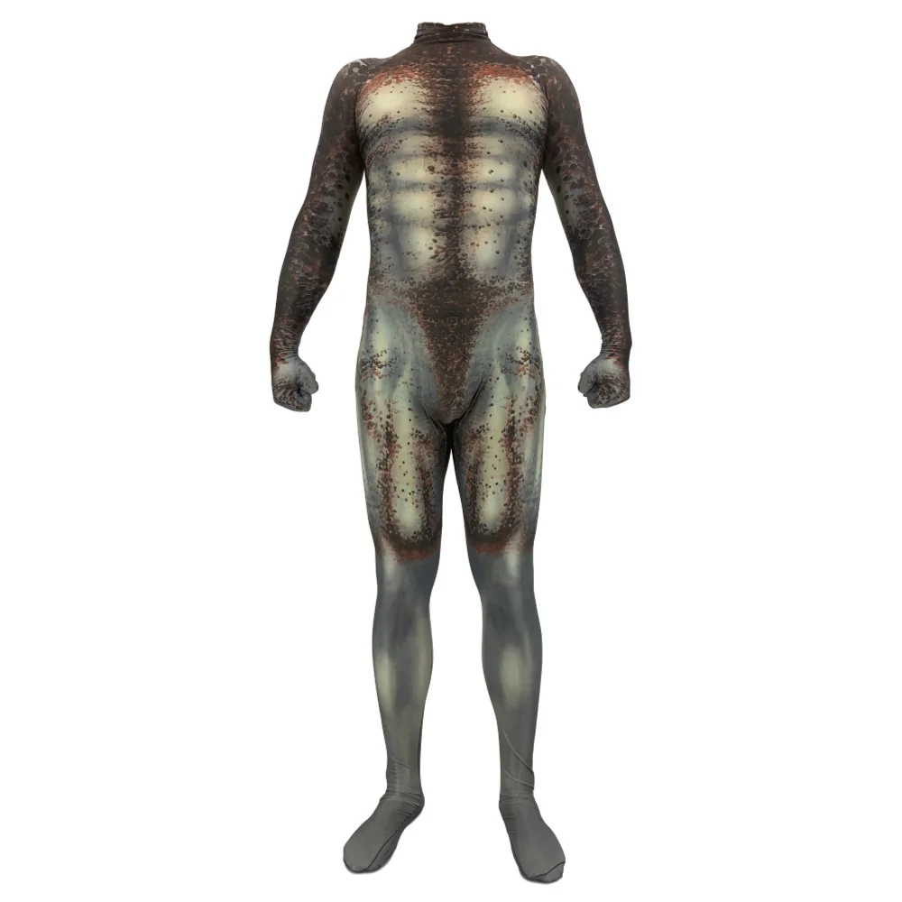 

Kids Adult The Predator Man Cosplay 3D Print Jumpsuit Zentai Plugsuit Halloween Fancy Bodysuit Horrible Alien Terminator Cosplay
