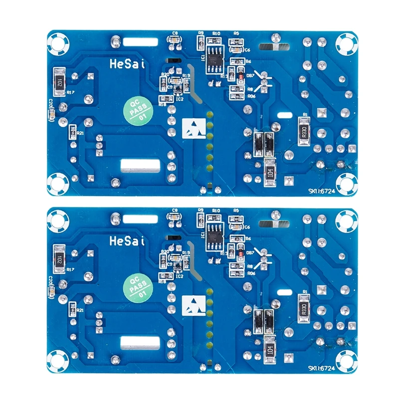 2 шт. 24 в импульсный источник питания 4A 6A модуль высокой мощности голая доска AC-DC модуль питания синий